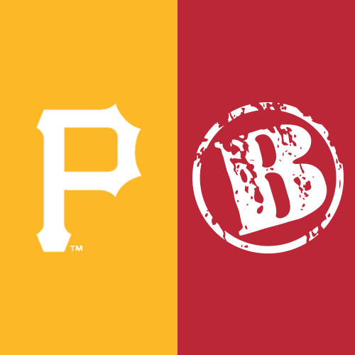 Logo for Baseball Team The Pittsburgh Pirates® and the Bono’s Pit Bar-B-Q, a restaurant chain.