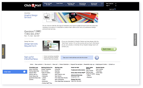 Click2Mail Screenshot