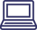 Icon depicting a desktop computer.